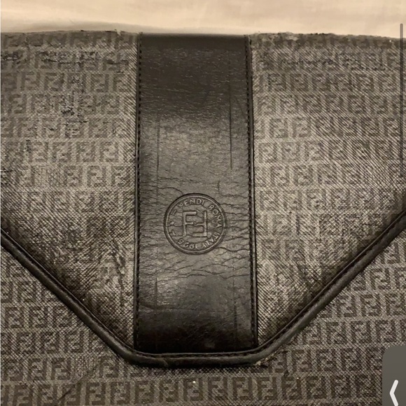 Fendi Black vintage Clutch and Crossbody Bag - Picture 4 of 13